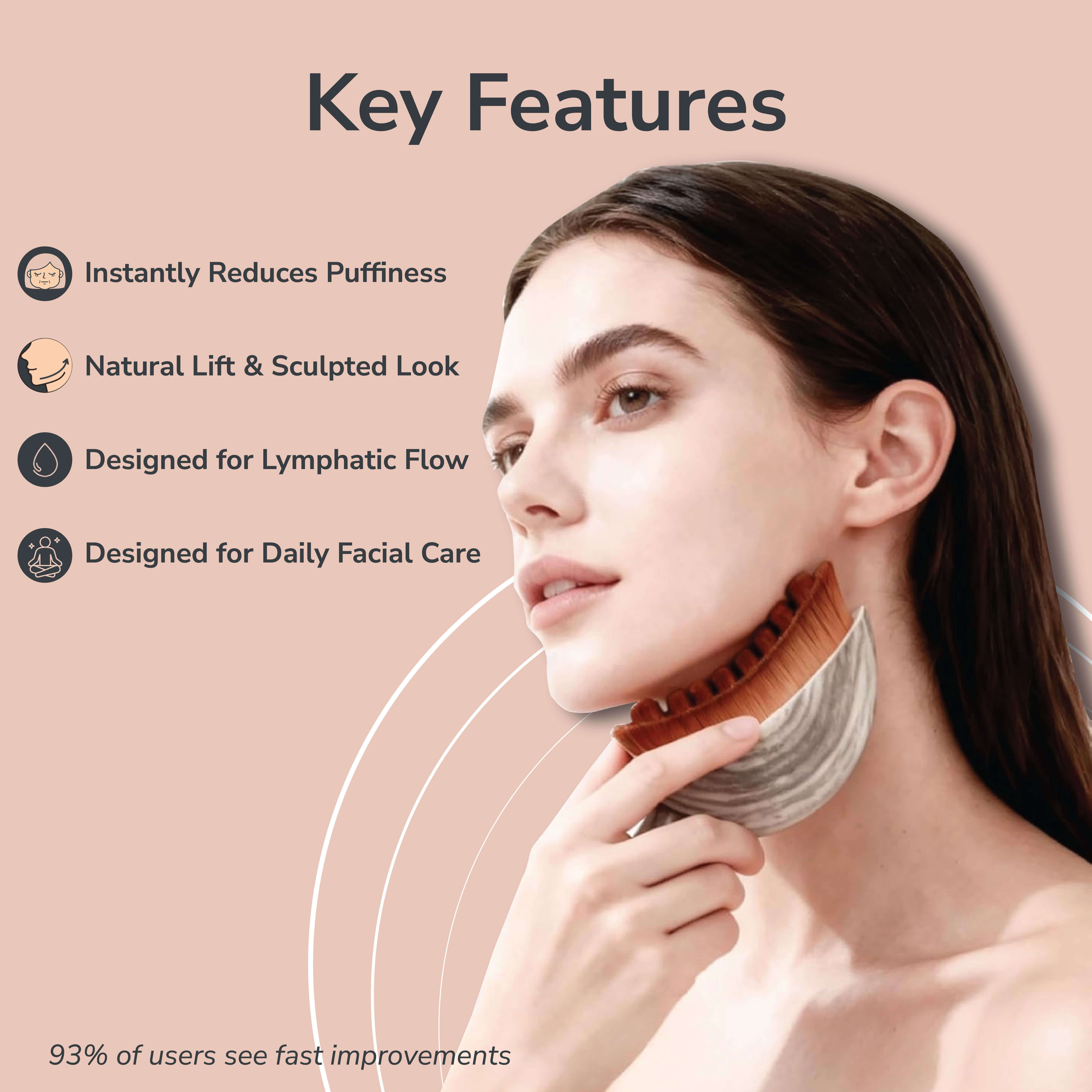 Lymphatic Drainage Face Brush