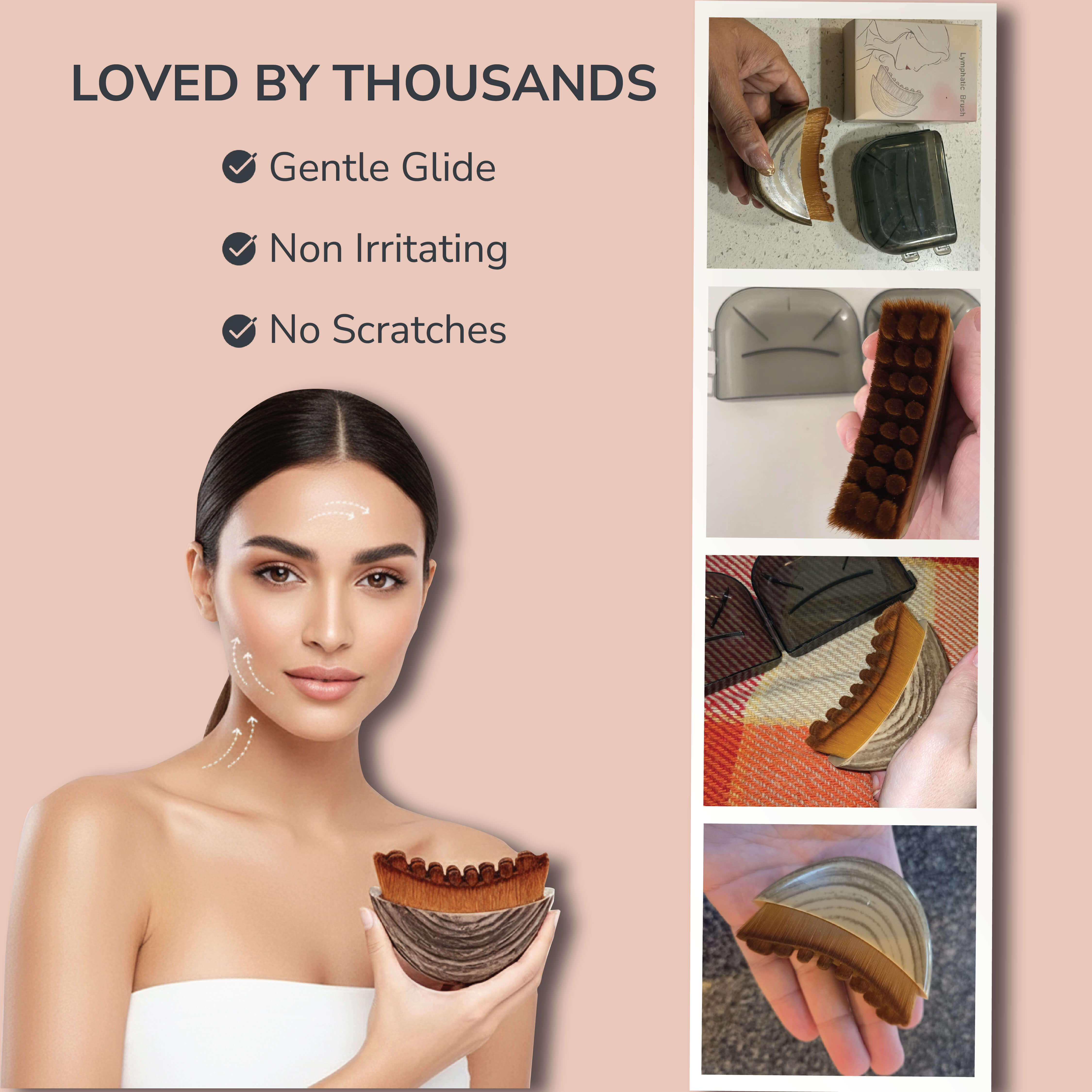 Lymphatic Drainage Face Brush