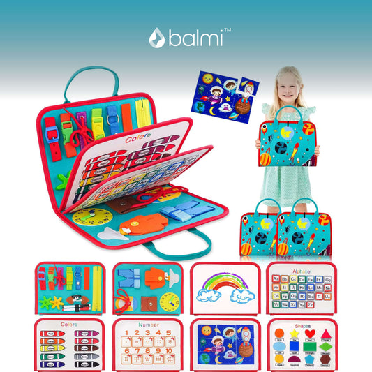 Balmi™ Kids Busy Book